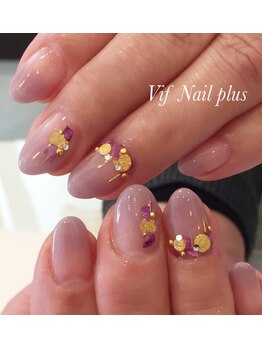 ヴィフネイルプラス(Vif Nail plus)/グラデーションネイル