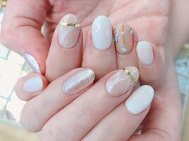 大理石ネイル