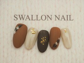 1.2月定額ネイル♪