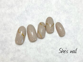 シーズネイル 渋谷店(She's nail)/新規のお客様オフ込み6500円