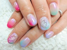 エムネイル(M Nail)/オーロラネイル・グラデーション