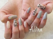 エリナネイルサロン池袋(Alina Nail Salon)/ヒョウ柄ネイル