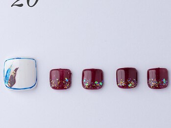 はあとねいる 高松瓦町店/フット定番デザイン020◆4,400円