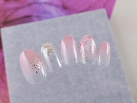 キラキラ×お花