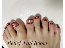 リリーフネイルルーム(RELiEF NAiL ROOM)/フットネイル　シンプルコース