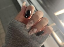 ジェミーネイル エビス(Jemiy nail ebisu)/手描きフラワーストーン