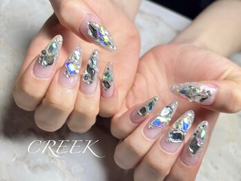 クリーク(CREEK)/ストーングラデーションスカルプ