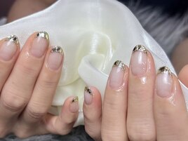 ゴールドガラスフレンチ