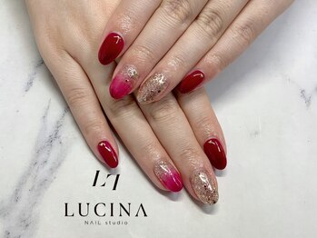 ネイルスタジオ ルキナ(LUCINA)/T-149 秋色グラデーション