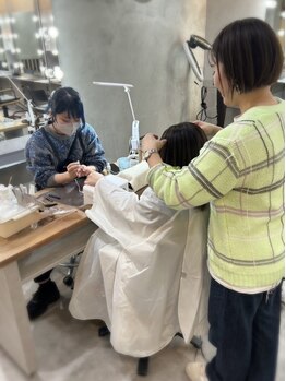 アングゥ イオンモール仙台上杉(ungu)の写真/【仙台上杉】ヘアサロン併設でネイルとの同時施術も可能♪お客様1人1人に合わせた仕上がりで満足度◎