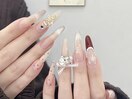  持ち込みdesign/クリスマスnail