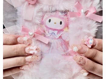 レアレアショップ(le'a le'a _s.)/ピンク×ひょう柄