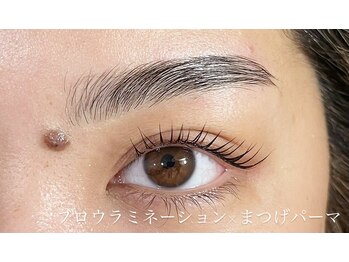 ネイルサロン レン(Ren)/ブロウラミネーション+まつパ