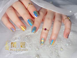 うるうる氷ネイル