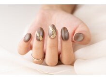 エムスラッシュ ネイル センター北店(M.SLASH)/マグネット+ミラー