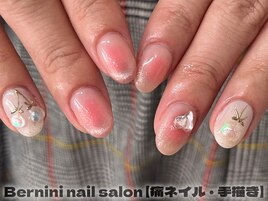 秋葉原ネイル/手描きネイル/銀座