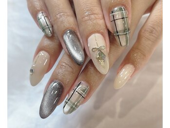 大人クリスマスネイル