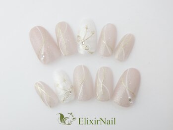 エリクサーネイル 渋谷(Elixir Nail)/定額カジュアルb/クーポン使用