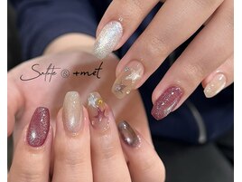～きらめく星屑ネイル～