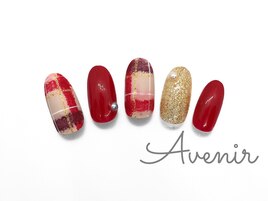 ブランケットチェック　ネイル