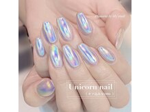 プルメリア バイ リリーズ ネイル(Plumeria By Lily's Nail)/ユニコーンネイル ¥5980～