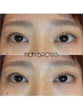 韓国まつ毛・アイブロウ・LEDマツエク　NUN BROWS 東戸塚店/眉毛/まつ毛パーマの専門店