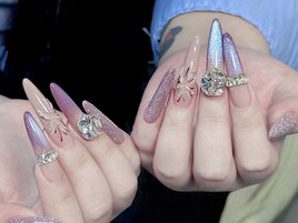 チップ長さだしグラデーション