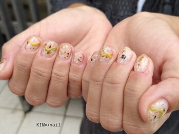 ケイアイエムネイル(KIM nail)/mix stone × nuance