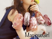 ネイルサロン マジックガール(Nail Salon MagiqueGirl)の雰囲気（【手書き花定額ネイル】）