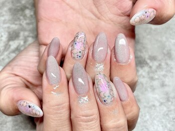 プピル(PUPIL)/桜ネイル