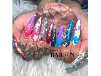 バロン 池袋店(BARON)/プルメリアネイル