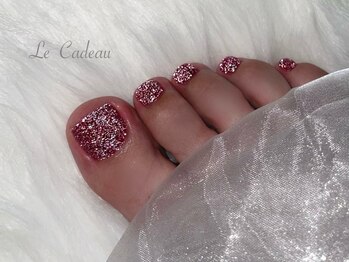 ルカドゥー(Le Cadeau)/フットフラッシュネイル