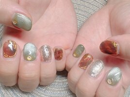 秋カラーの組み合わせ☆