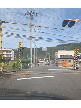 スイ(sui)/道順　2　踏切