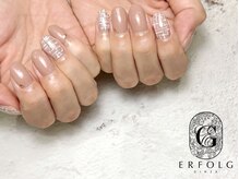 エアフォルク 銀座(ERFOLG)/ベージュで大人しめなネイル！
