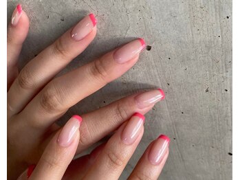 キースネイルアトリエ(keeth nail atelier)/カラーベースフレンチ