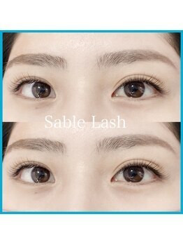 あるじゃんす- アイラッシュ ネイル 天神店/セーブル80本