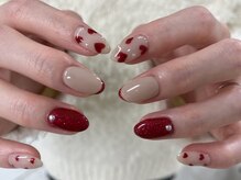 ウリネイル(uri nail)/バレンタインネイル