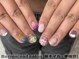 秋葉原ネイル/手描きネイル/銀座