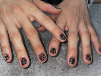 オムネイル 渋谷(HOMME NAIL)/フラッシュネイル ¥6.600