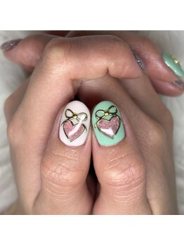 ジャスミン(Jasmine)の写真/星・ハート・リボンなどは基本手書きでデザインしております◎今流行りのワンホン系・韓国系も☆