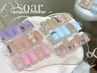 【春夏デザイン＊】初回オフ無料　soar シーズンコース ¥9900