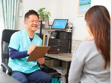 あすいくの雰囲気（まずはヒアリングにて状況を把握していきます。【頭痛/肩こり】）