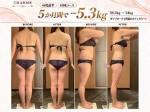 シャルム(charme)の雰囲気（ハイパーナイフ×キャビで代謝UP！全身スッキリ[ダイエット]）