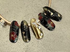 和柄ネイル