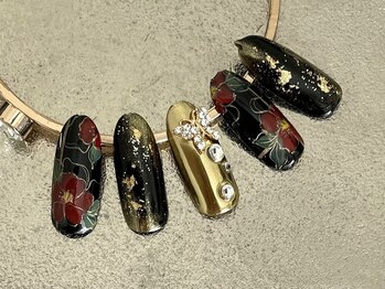 ル トレフル(Le Tre'fle)/和柄ネイル