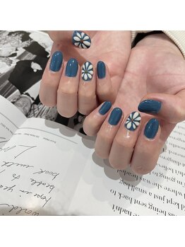 アース コアフュールボーテ 佐久平店(EARTH coiffure beaute)/ぷっくりお花ネイル