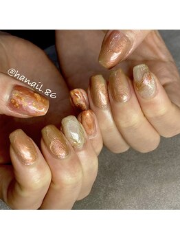 エムネイル(Ｍ)/haruka nail × 個性ニュアンス