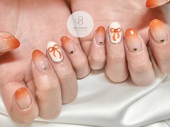 ジーエスネイル(GS NAIL)/アプリコットオレンジ