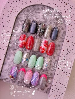 マーム(ma'am)/キャンペーンネイル【8月】